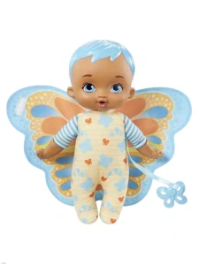Bábika My Garden Baby™ Motýlie bábätko modré – mäkká voňavá pre deti
